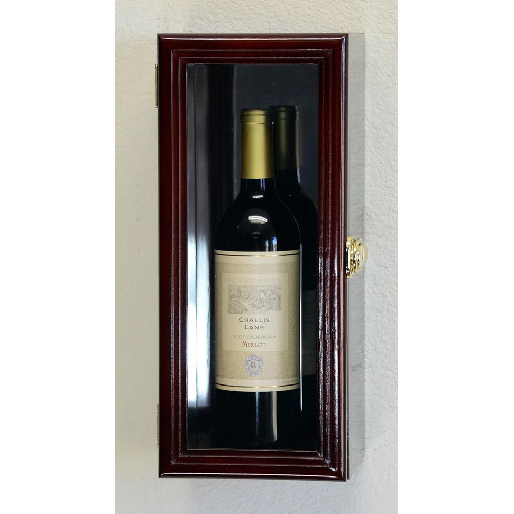 Wine & Beer Unlimited Spirits - Wall Display Case for Wine Bottles