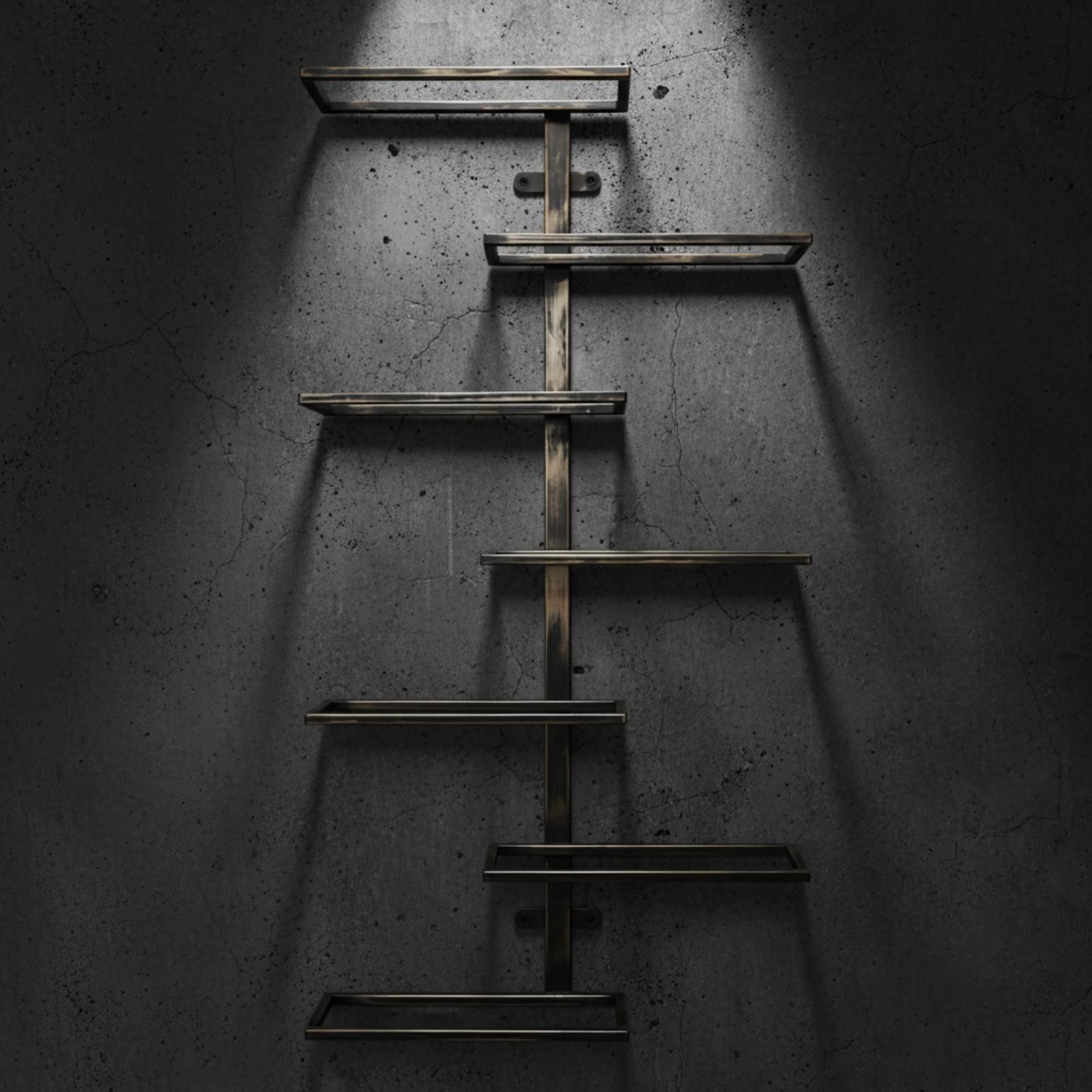 Wine Rack Wall Mount - Wall Mounted Wine Rack Iron Kitchen