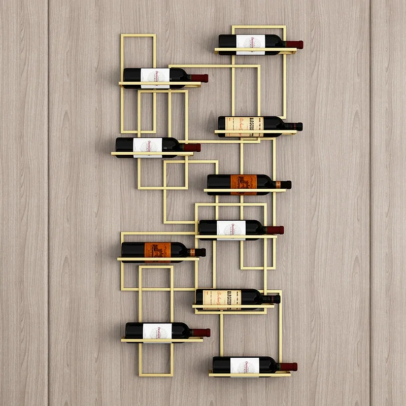 Wine Rack Wall Mount - European Style Wall-Mounted Wine Rack Decorative