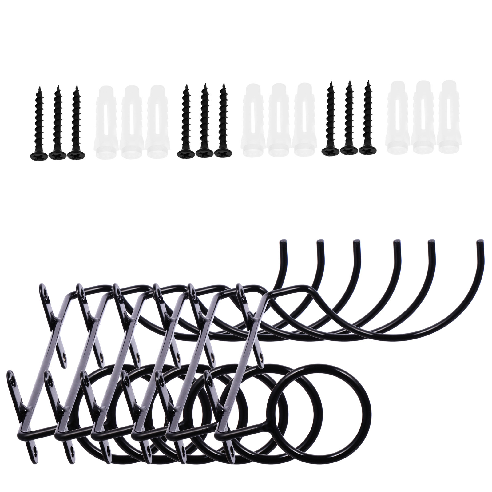 6Pcs Iron Wine Rack Wall-Mount - Wine Rack Wall Mount review and price