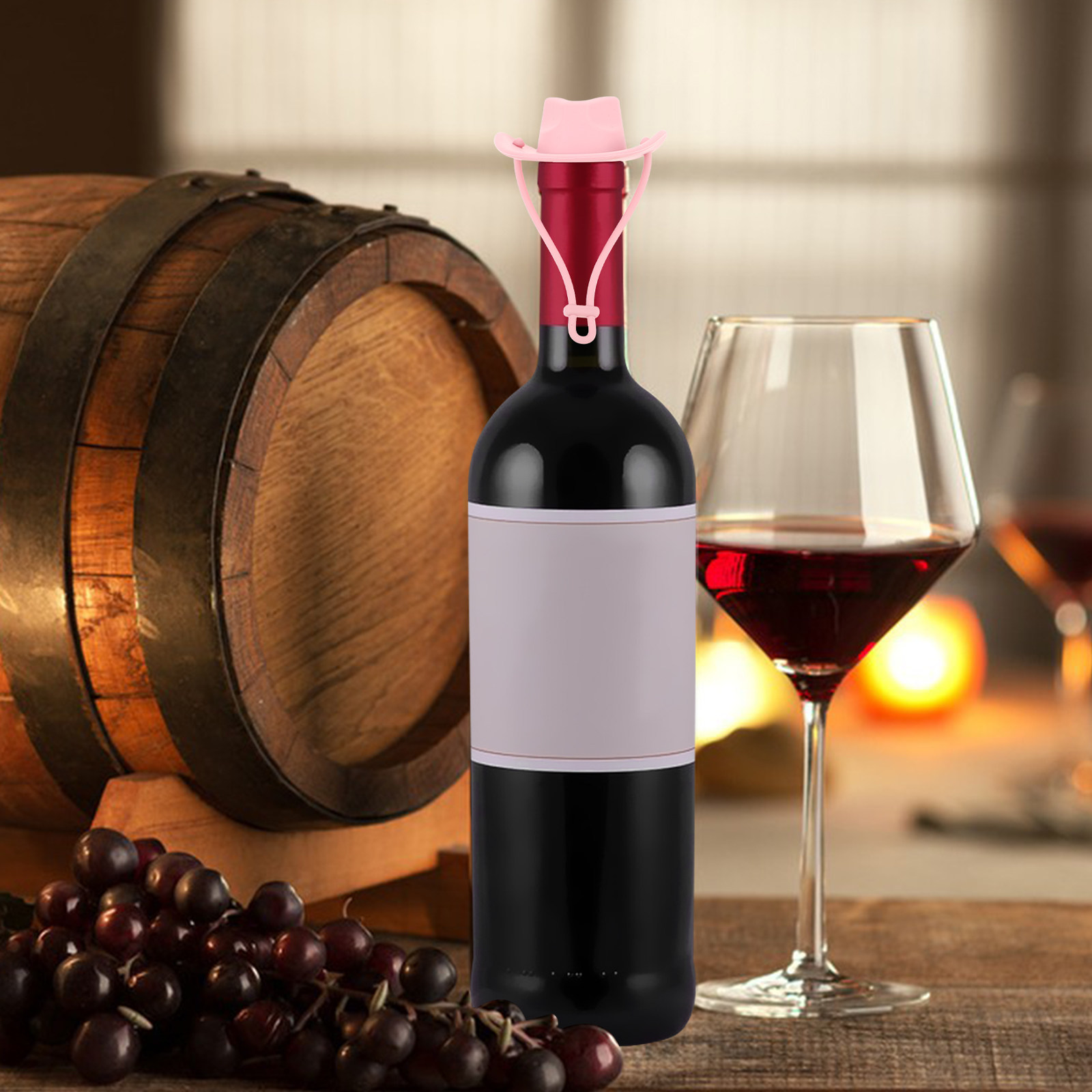 Reusable Silicone Bottle Stopp - Wine Beer Hat review and price