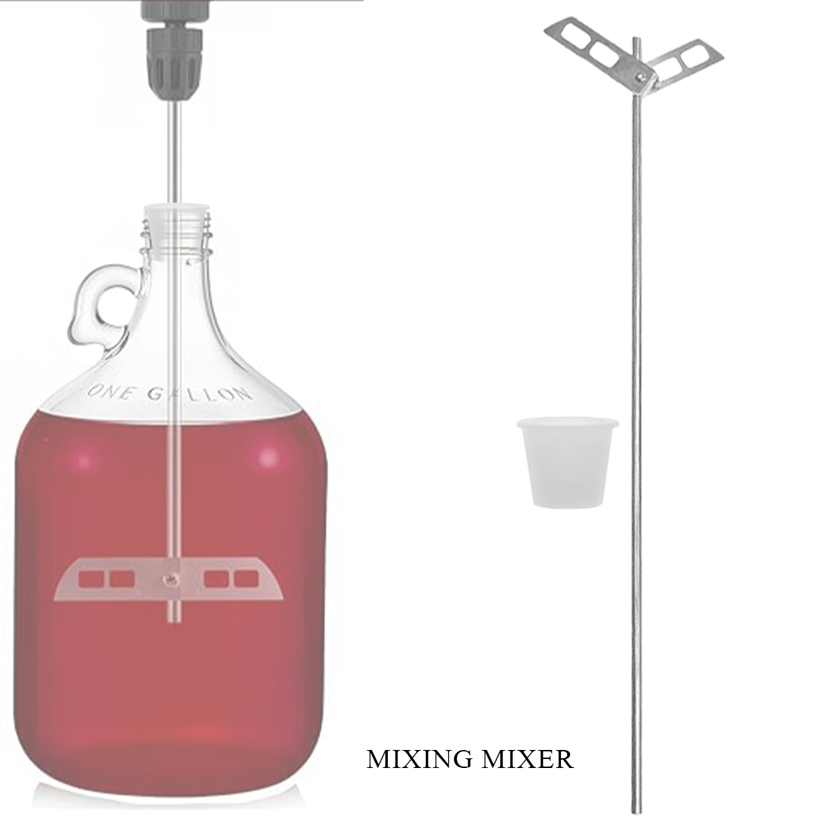 Beer Degassing Stirrer Paddle, - Wine Beer Mix review and price
