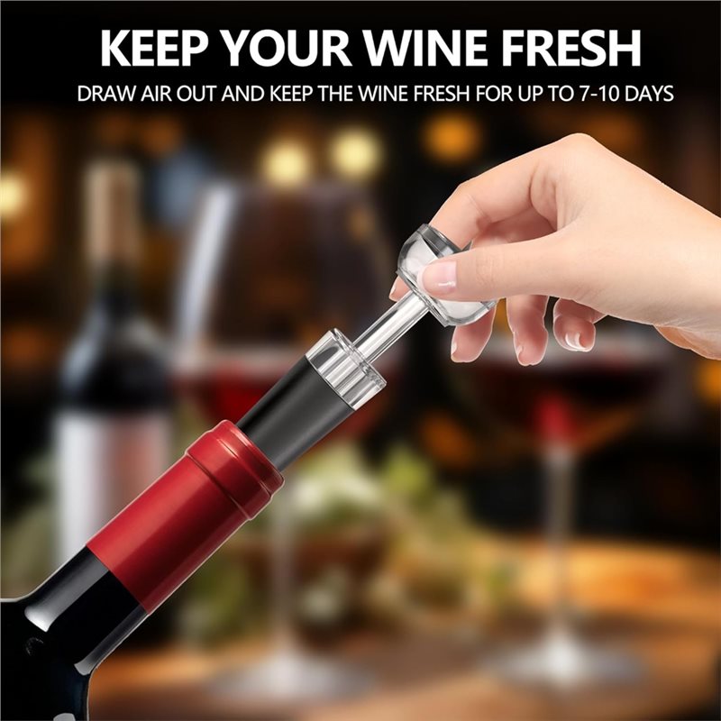 A84G-Electric Wine Opener 4-In - Decanter Aerator Set review and price