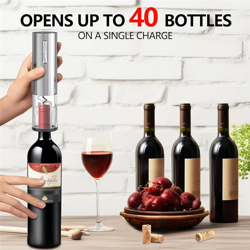 A84G-Electric Wine Opener 4-In - Decanter Aerator Set review and price