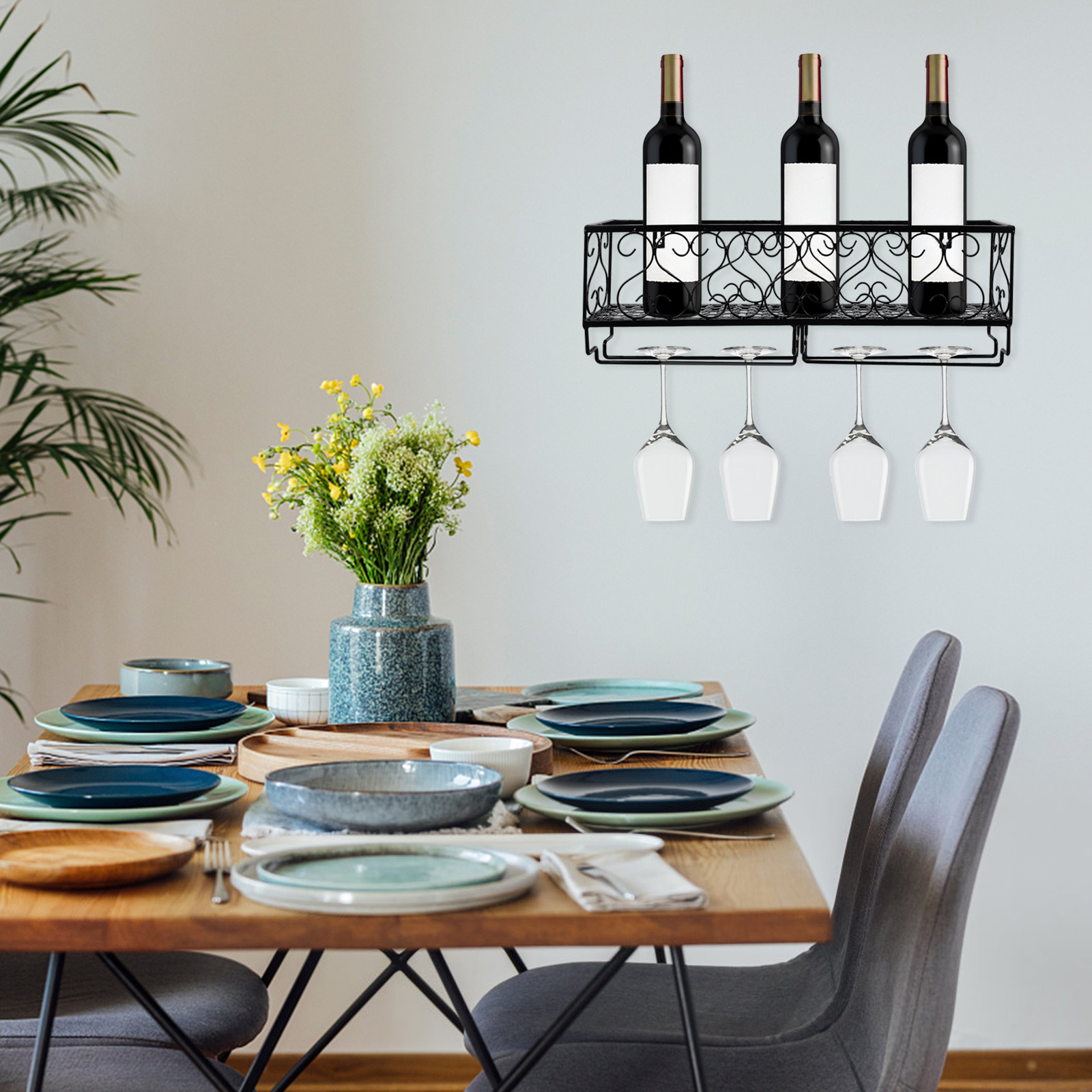 1Pcs Wall Mount Wine Bottle Ra - Wine Rack Wall Mount review and price
