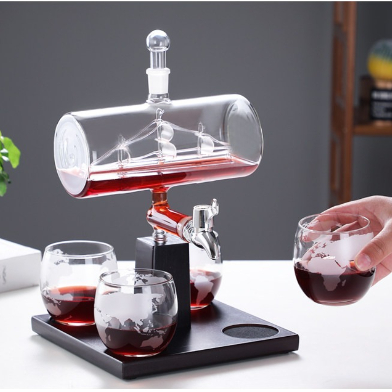 Tempered Glass Wine Decanter H - Decanter Aerator Set review and price