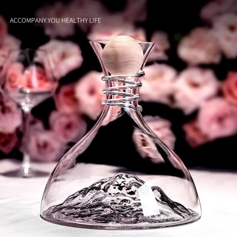 Crystal Iceberg Shape Rapid Ae - Decanter Aerator Set review and price
