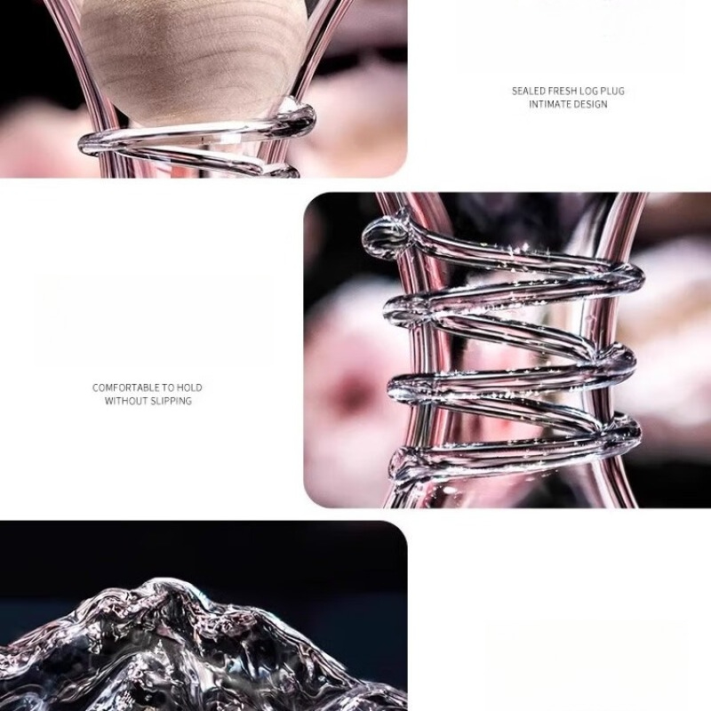 Crystal Iceberg Shape Rapid Ae - Decanter Aerator Set review and price