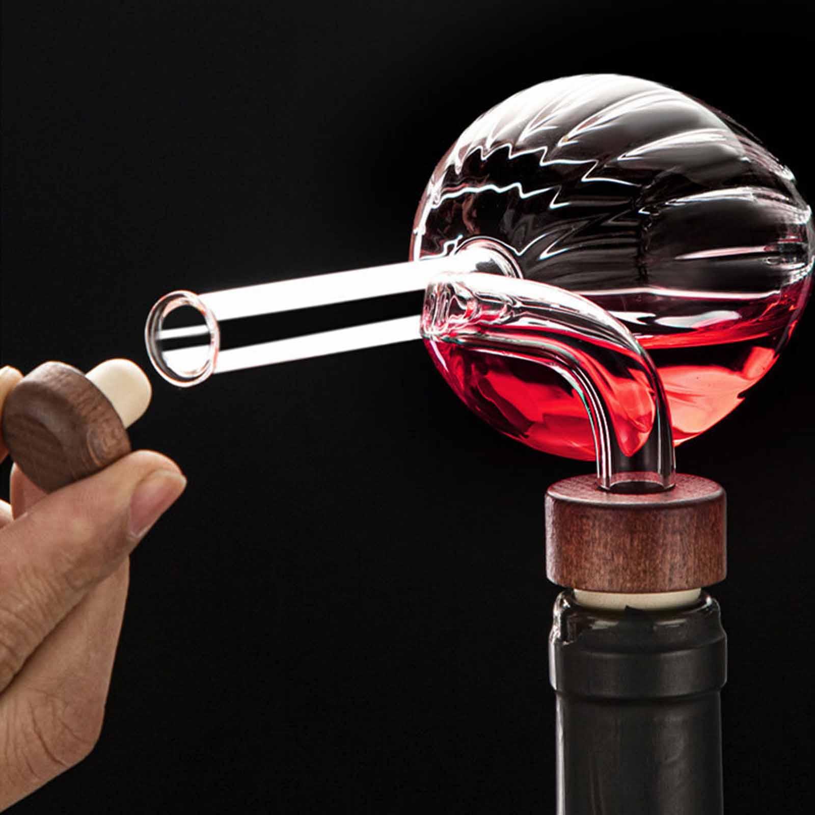 Fast Pouring Portable Decanter - Decanter Aerator Set review and price