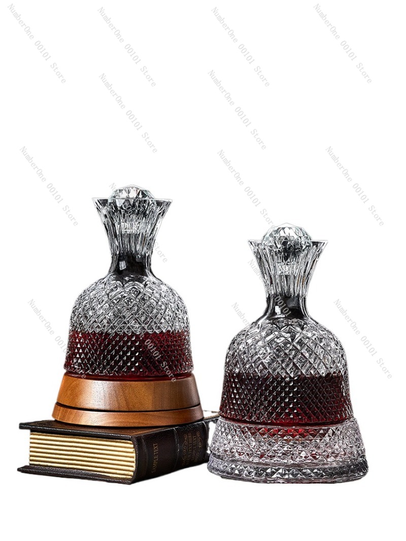 Luxury Rotating Wine Decanter  - Decanter Aerator Set review and price