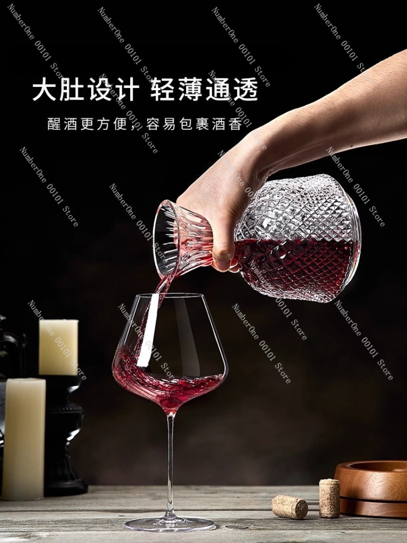 Luxury Rotating Wine Decanter  - Decanter Aerator Set review and price
