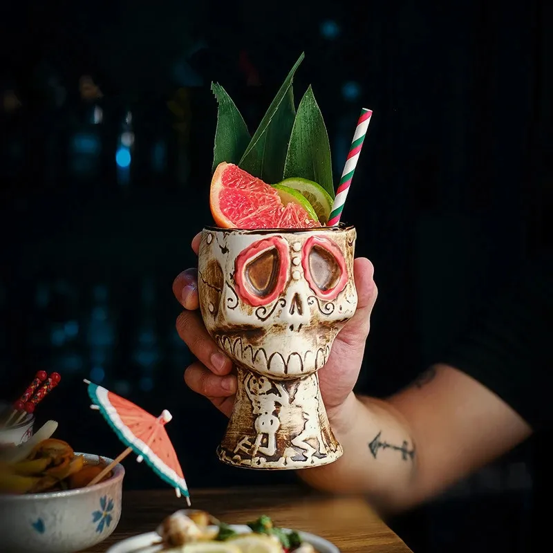 480ml Halloween Party Skull Co - Wine Beer Mix review and price