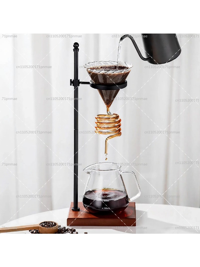 Elegant Spiral Glass Pour Over - Decanter Aerator Set review and price