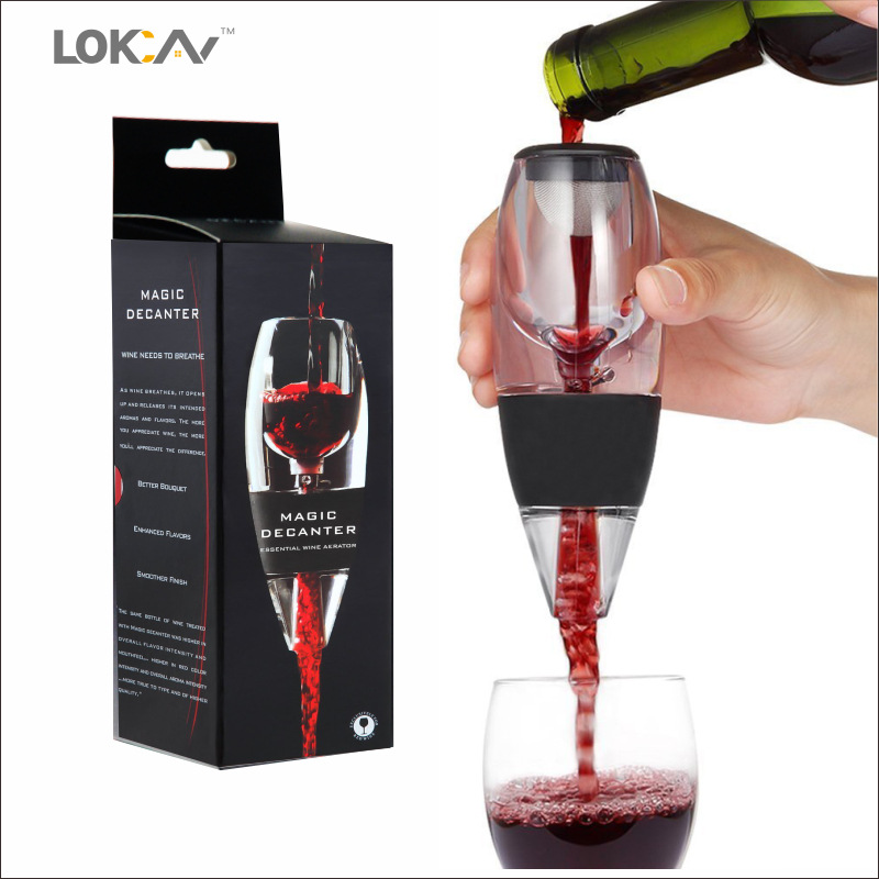 Professional Magic Red Wine De - Decanter Aerator Set review and price