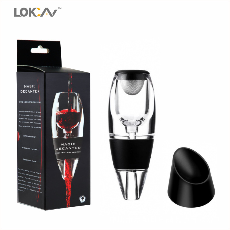 Professional Magic Red Wine De - Decanter Aerator Set review and price