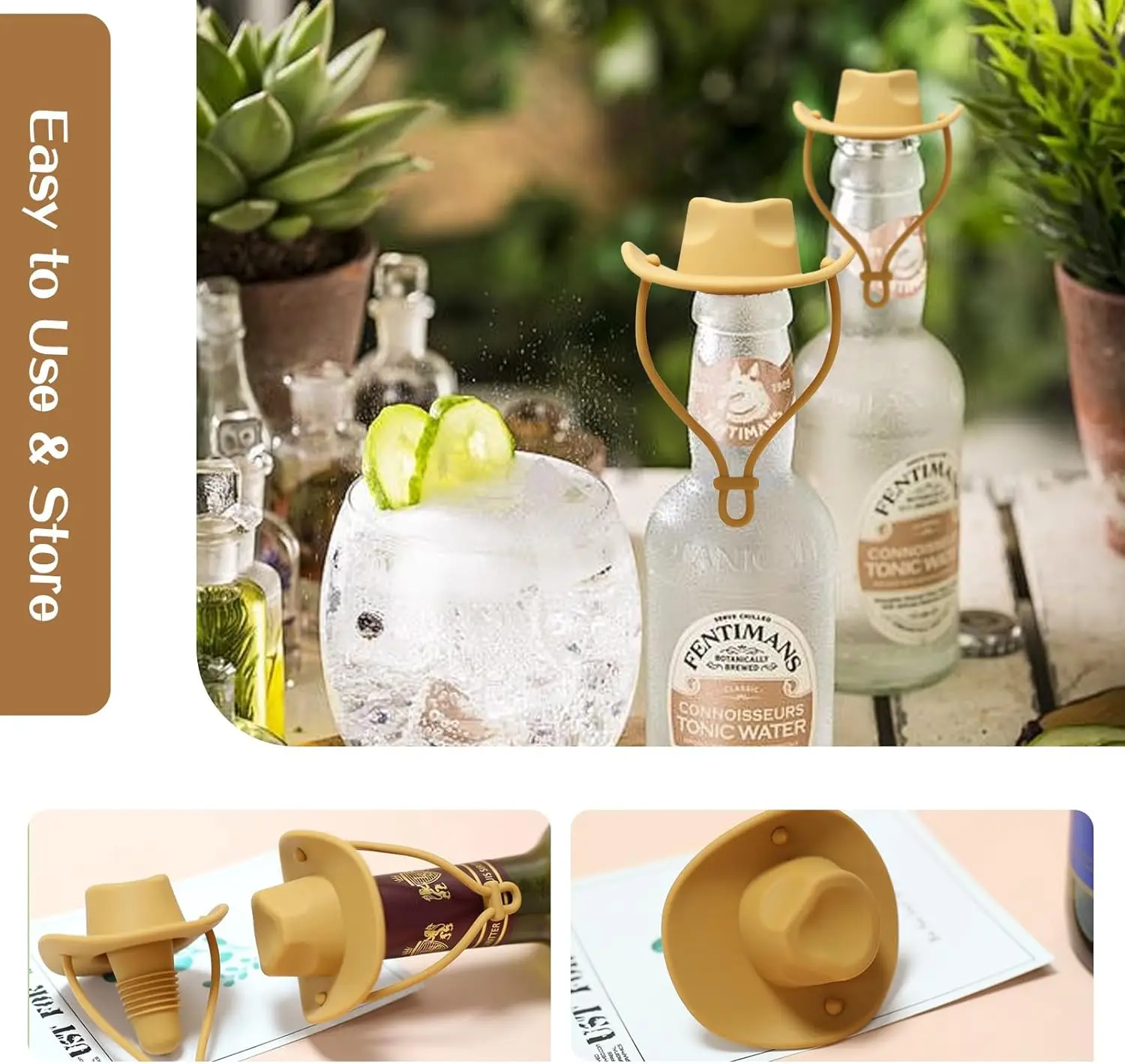 Creative Silicone Cowboy Hat W - Wine Beer Hat review and price
