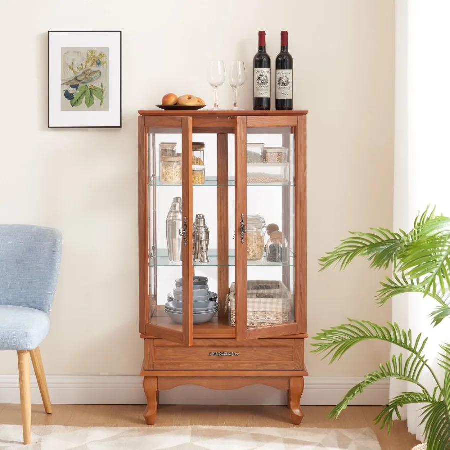 Lighted Glass Cabinet Glass Wi - Wine & Beer Unlimited Spirits review and price
