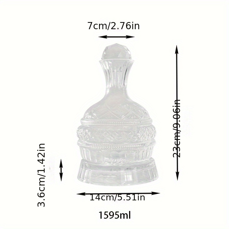 Crystal Wine Decanter Elegant  - Decanter Aerator Set review and price