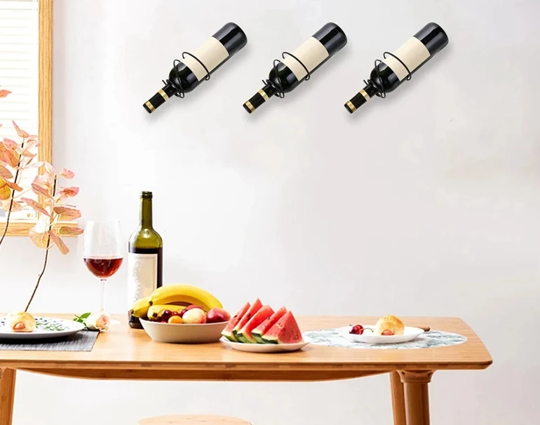 Pack Of 6 Wall Mounted Wine Ra - Wine Rack Wall Mount review and price