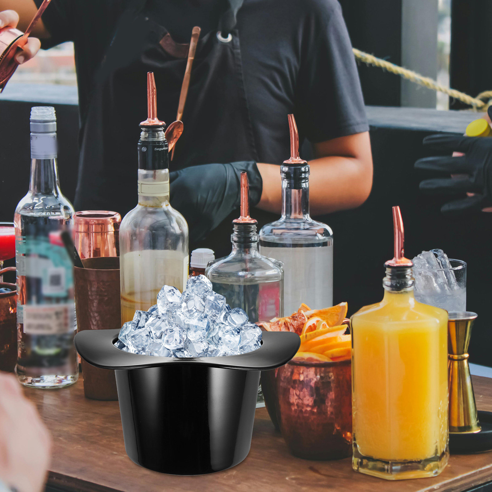 1200Ml Elegant Hat Shaped Ice  - Wine Beer Hat review and price